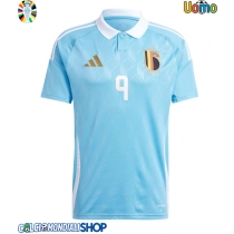 Maglie da calcio Belgio Leandro Trossard #9 Seconda Maglia Europei 2024 Manica Corta